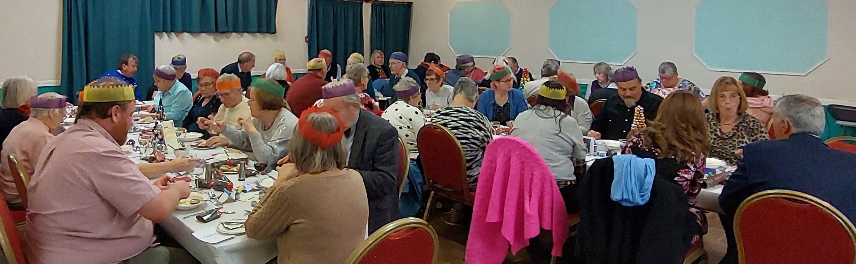 Axminster Care Service volunteers got together for their annual Christmas party