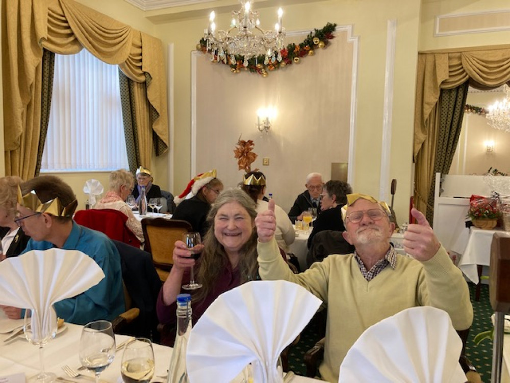 Birthday boy John with his wife Sue Dommett (Credit: Honiton Carers)