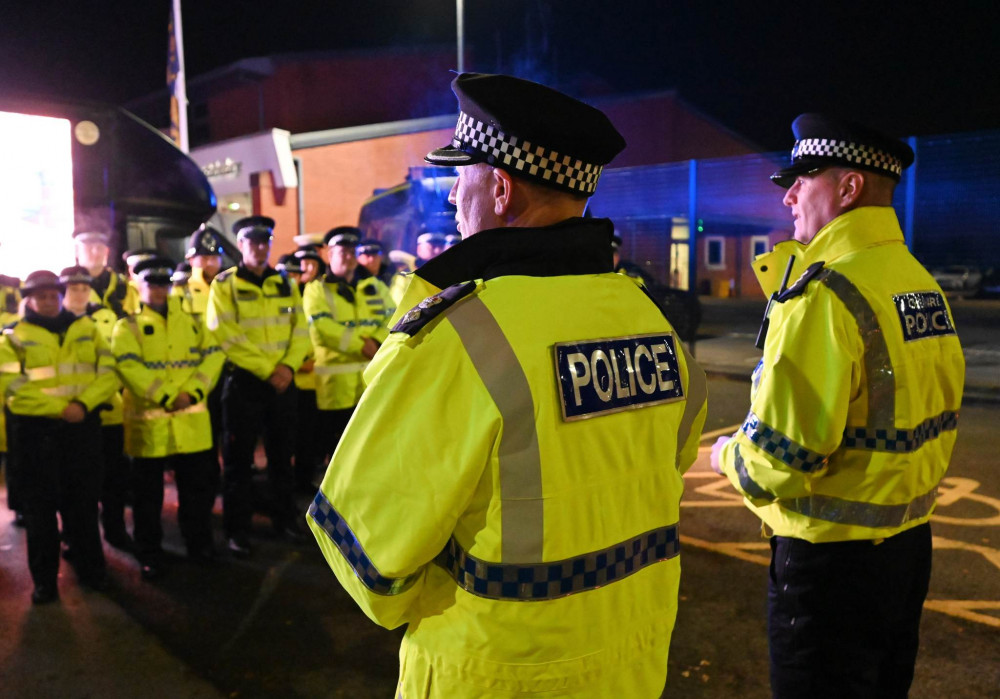 27 people from Crewe have been arrested in the first weekend of Cheshire Police's Christmas crackdown (Cheshire Police).