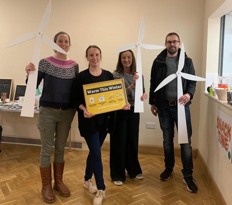 Pop-up windfarm