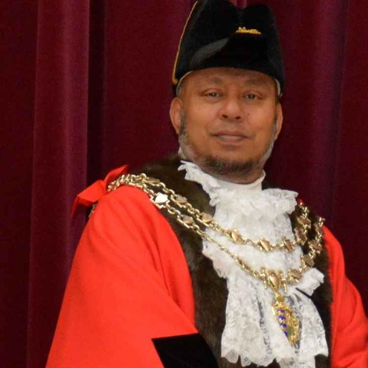 Maldon Mayor, Councillor Abdul Jhual Hafiz