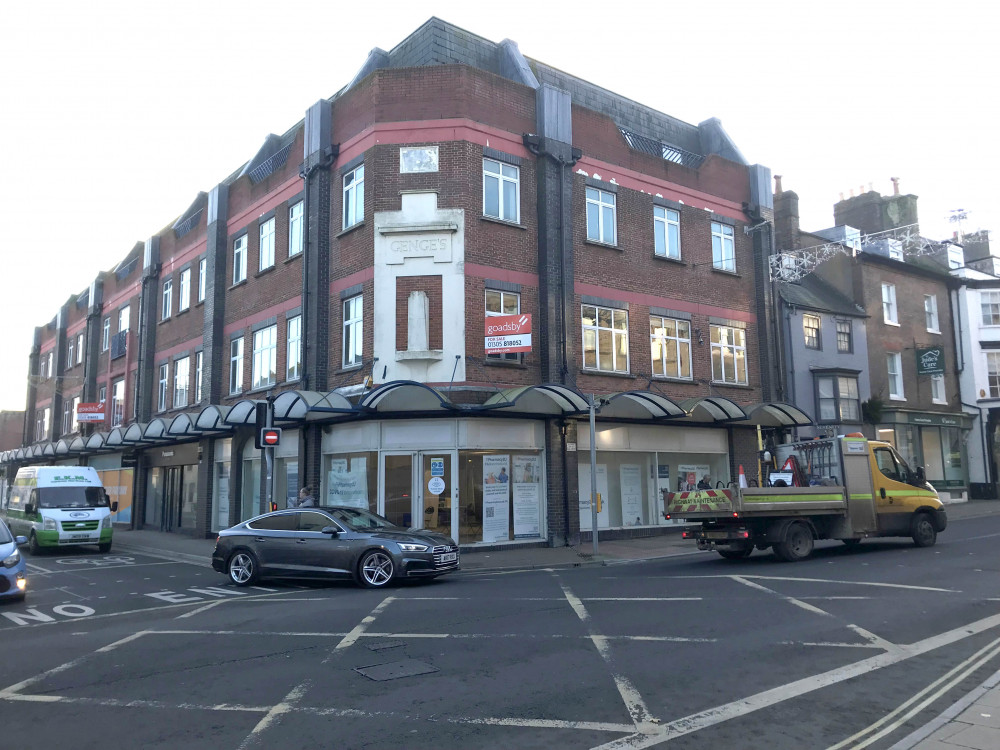 Princes House, Dorchester – due to be converted to flats, offices and commercial units