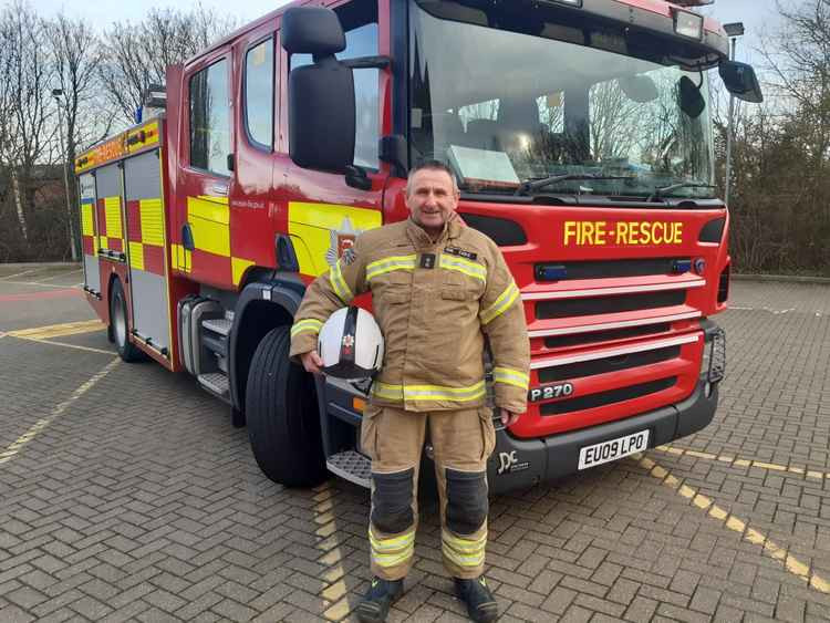 A true community hero: Maldon Watch manager, firefighter Martin Cable