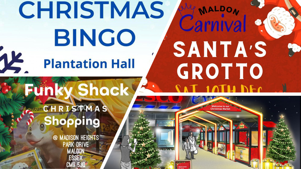 Countdown to Christmas Maldon Carnival's Santa's Grotto, Christmas