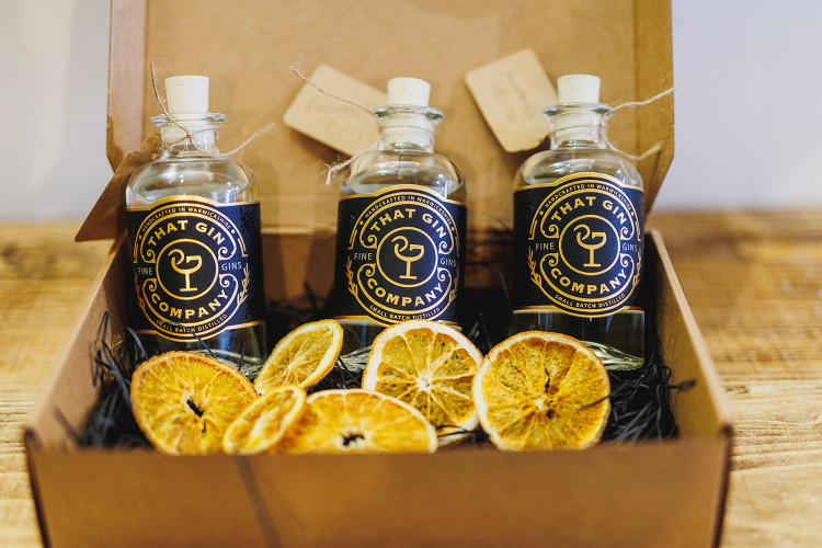 That Gin Company, which has a bar in Swan Street, is now selling its bottled bespoke flavours in sets of three (image by Everybody Smily Photography)