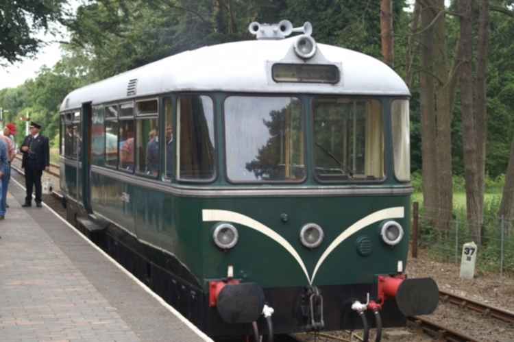 Still going strong - a railbus on heritage railway