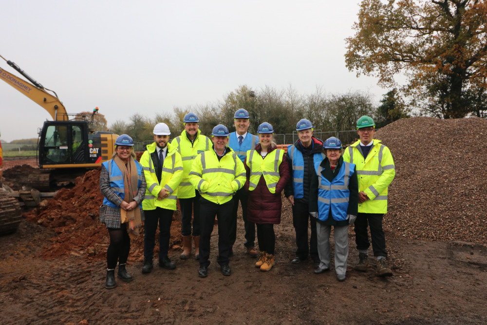 Seven of the news houses at the former Waverley Riding Stables in Cubbington will be earmarked for affordable housing (image via Warwick District Council)