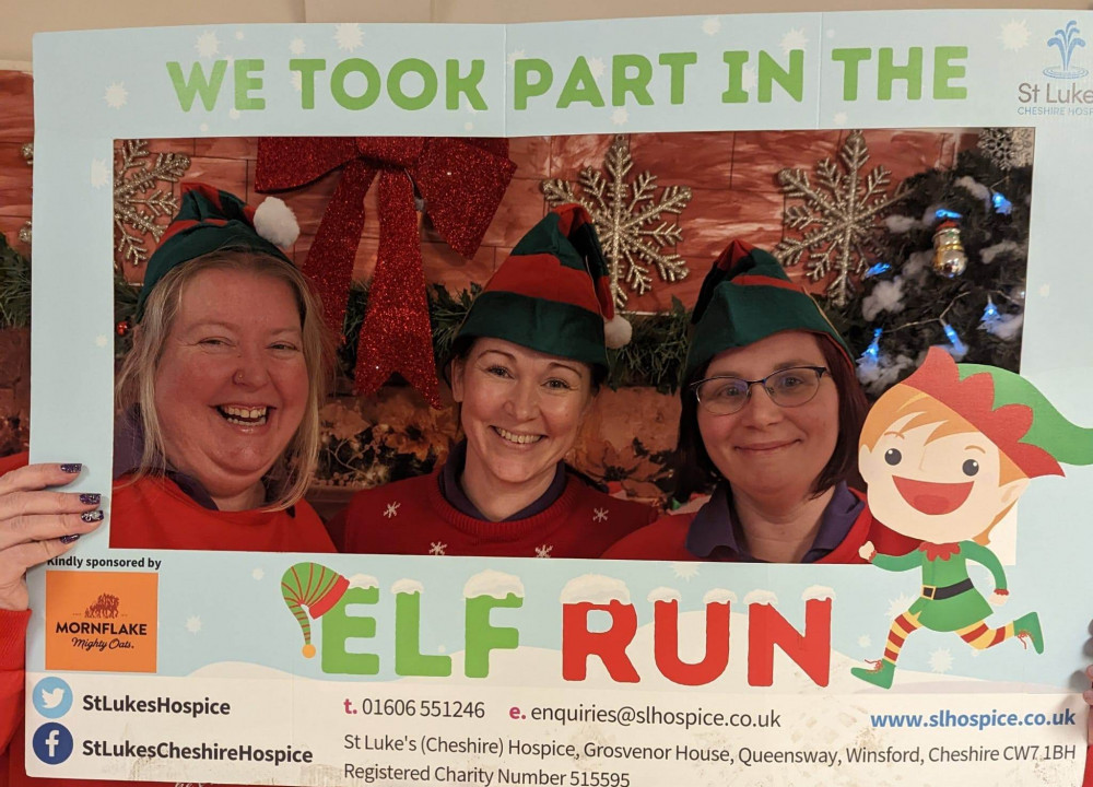 Tinks Children's Day Nursery, Jubilee Avenue, took part in the Elf Run from Monday (December 5) until Friday (December 9) - raising money for St Lukes Hospice (Ryan Parker).