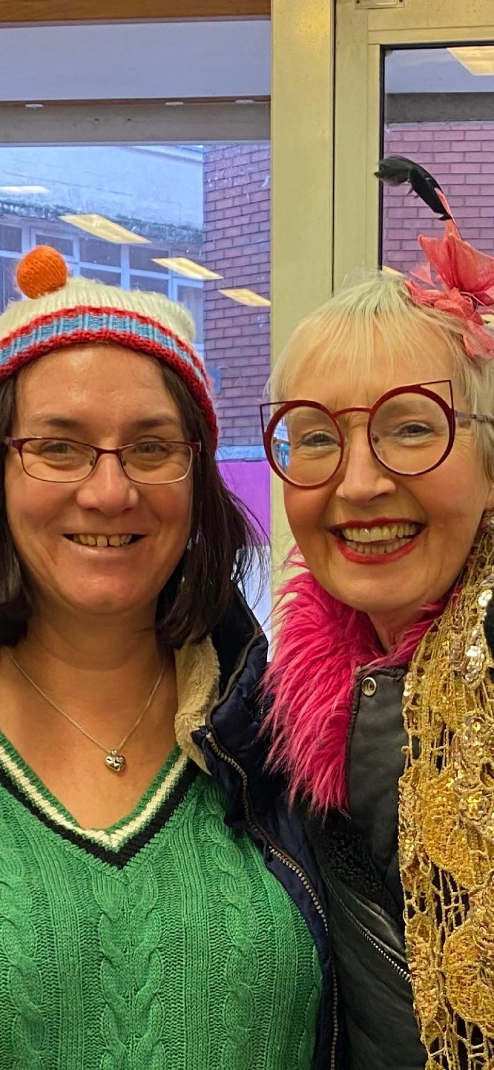 Liz Benson with actress, Su Pollard. (Photo: Liz Benson)