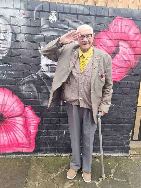 World War Two veteran Tommy will turn 100 on 10 February