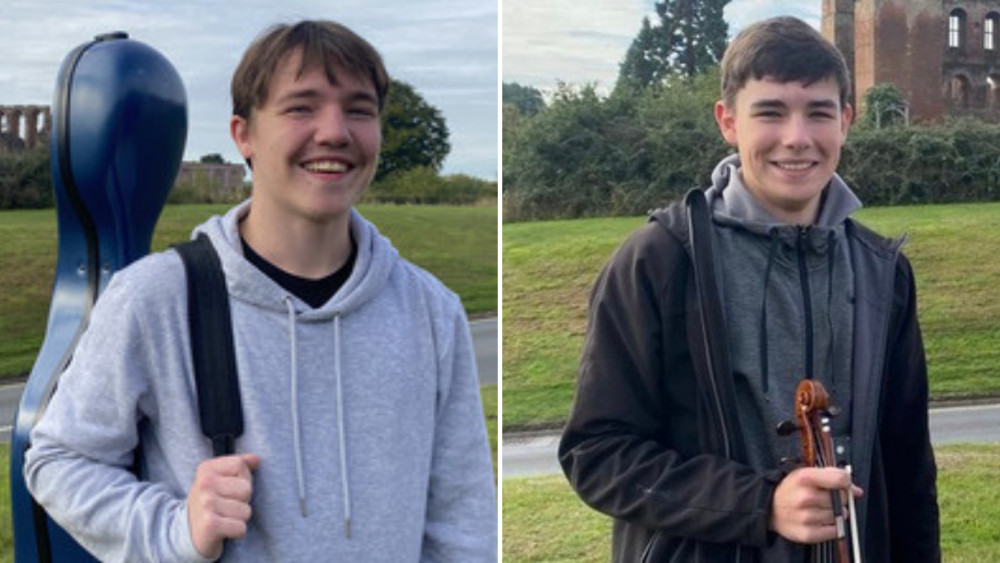 Patrick, 18, and Andrew O'Reilly, 16 are among the 156 youngsters to have earned coveted places in the 2023 cohort (images via Warwick Arts Centre)