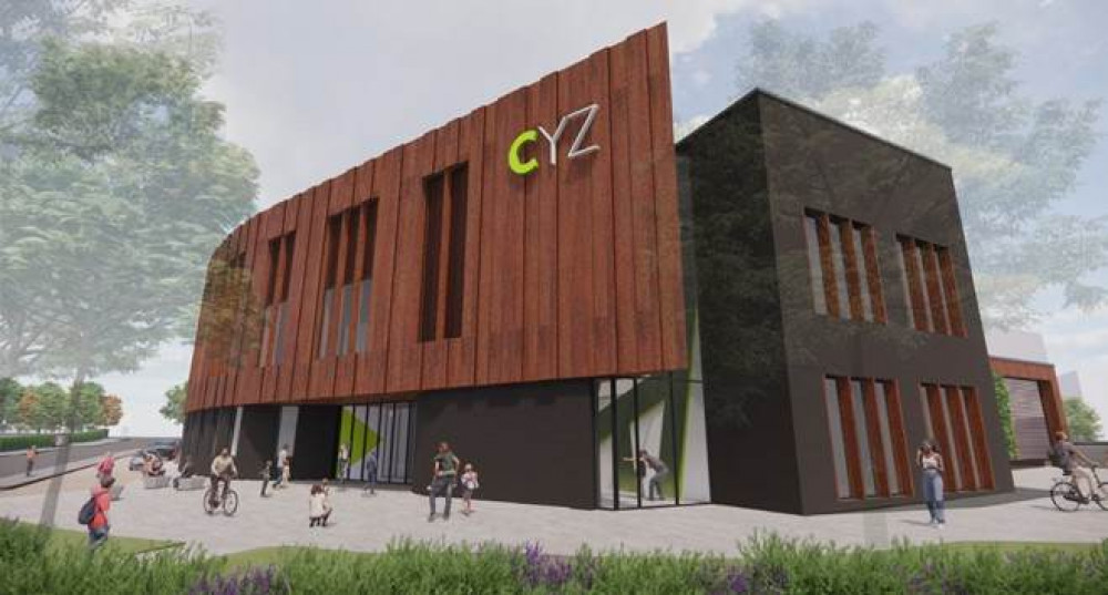 OnSide plans to build Crewe Youth Zone on Oak Street Car Park - to the south of the town centre behind High Street - Thursday 15 December (OnSide). 
