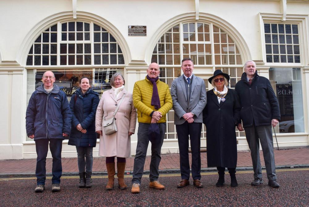 On Saturday (December 10), owners and tenants of the buildings celebrated their new plaques with members of the Nantwich Civic Society project team (Jonathan White).