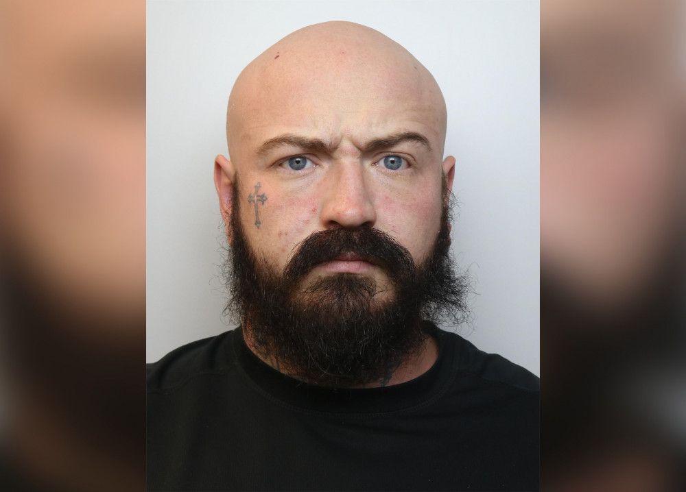 David Fury-Walsh lives to the south of the town centre on Brook Street, but the 31-year-old will now spend his days in prison. (Image - Cheshire Police) 