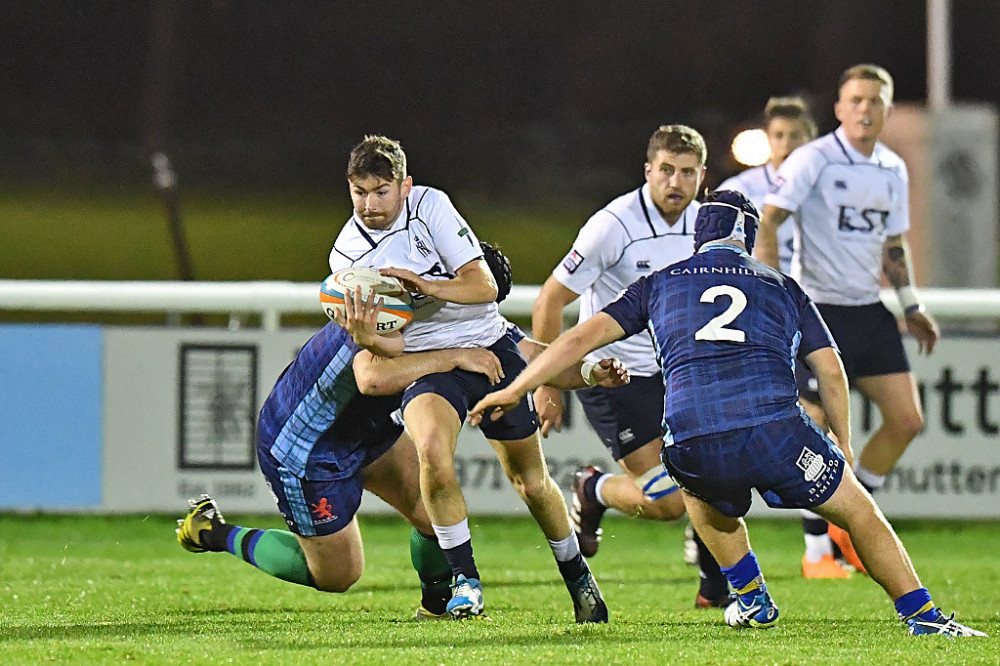 London Scottish lost by the narrowest of margins away from home in the RFU Championship. Photo: JD Walton.