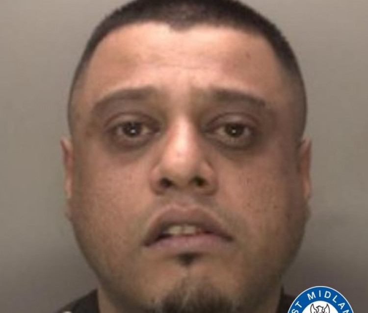 Police said Azeem Khan made 'deliberate attempts to get away with facing justice' (image via West Midlands Police)