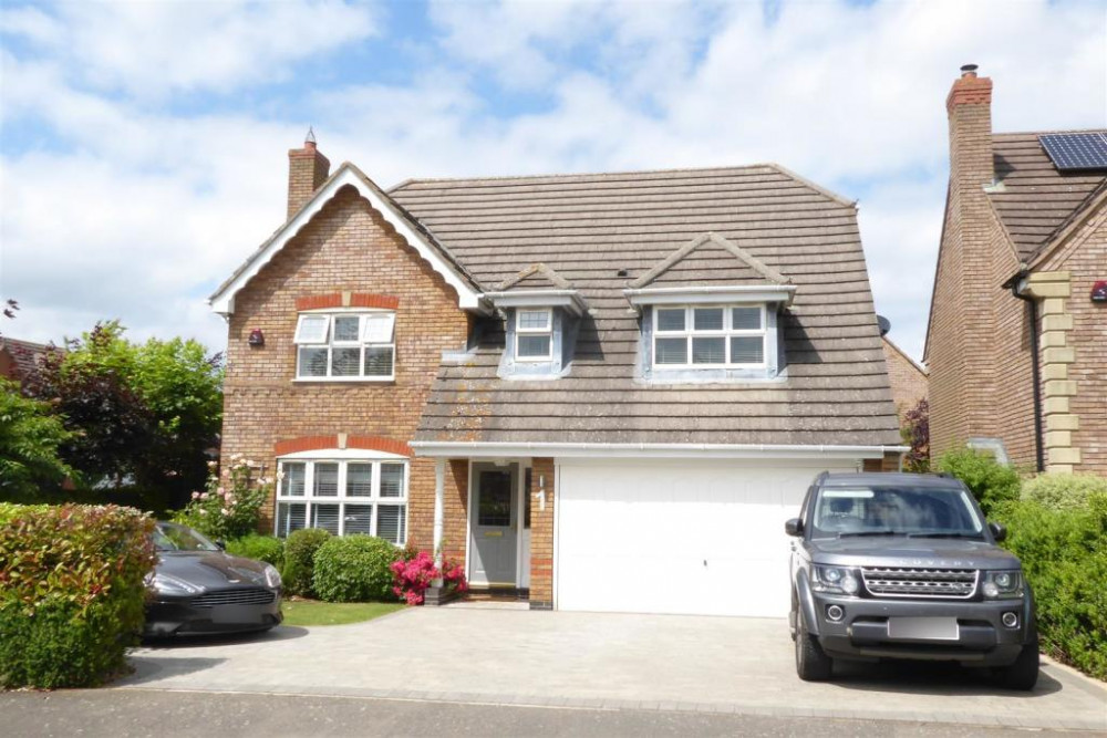 This Hambleton Close property offers large, family living spaces and curb-side appeal (image courtesy of Murray Estate Agents)