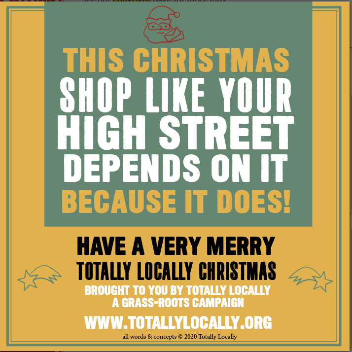 Totally Locally is promoting the 'shop local' message