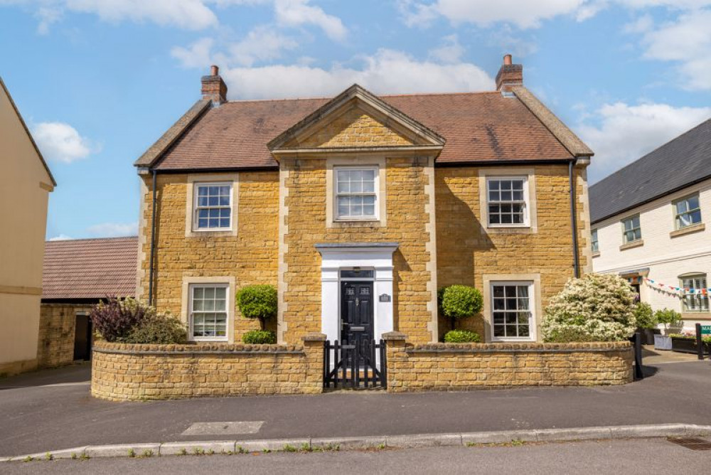 The house is on the Tadley Acres estate 