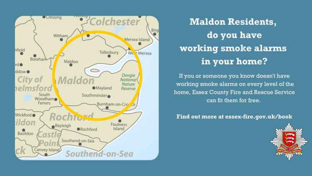 Survey Finds Maldon District Has The Lowest Level Of Smoke Alarm Ownership In Essex Fire 8235