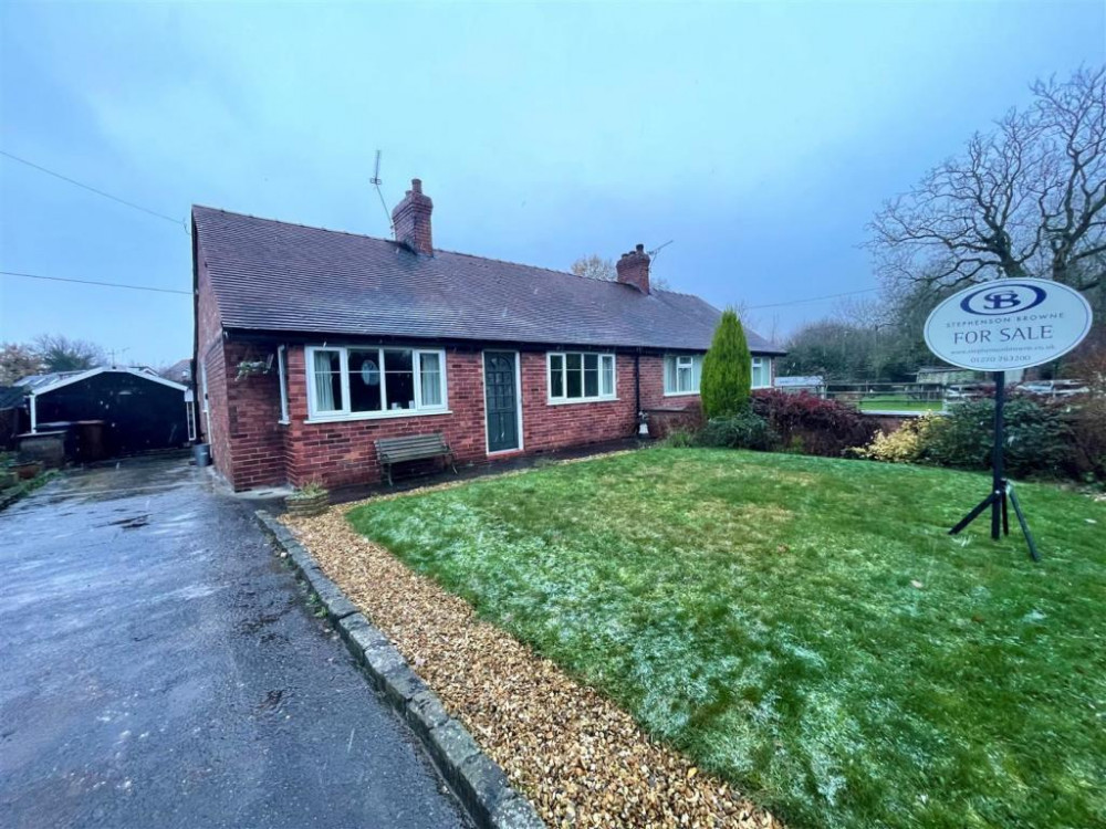 Bungalow with bags of potential for sale in Moston. 