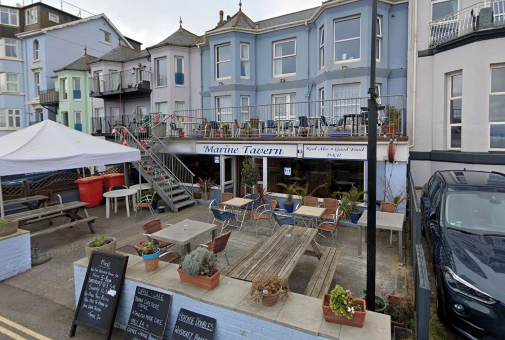 The Marine Tavern, Marine Parade, Dawlish (Google Maps)