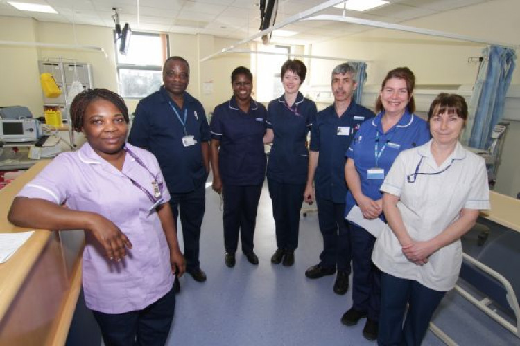 Nurses on the ward (image courtesy of Google).