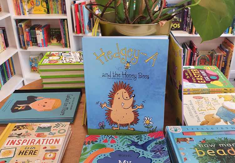 Hedgey-A and the Honey Bees is on sale now with Maldon Books