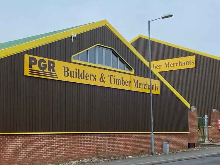 New Mud Race sponsors with new premises in Maldon: PGR Builders & Timber Merchants