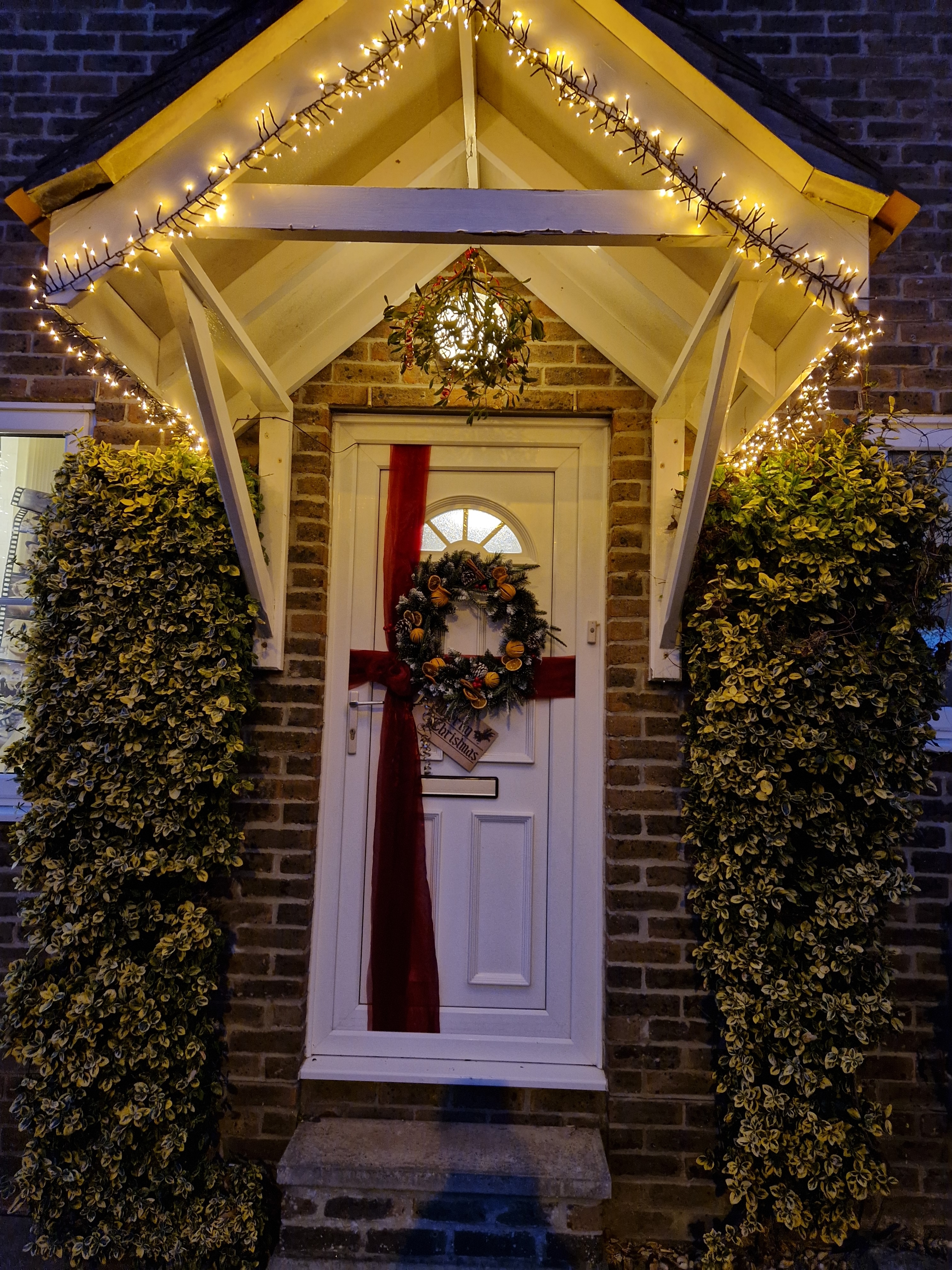 The winner of the most festive front door