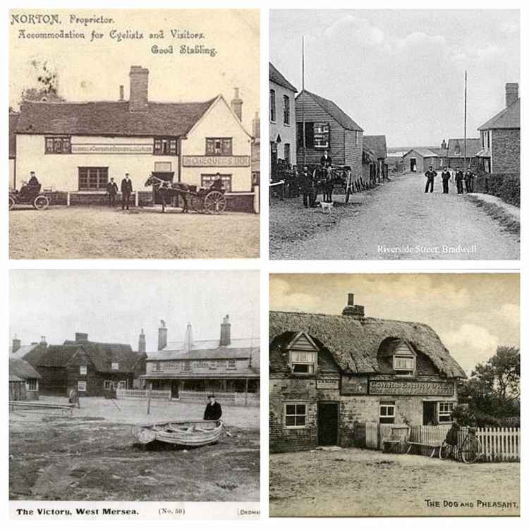 Smugglers' inns (from Pub Wiki and Mersea Museum)