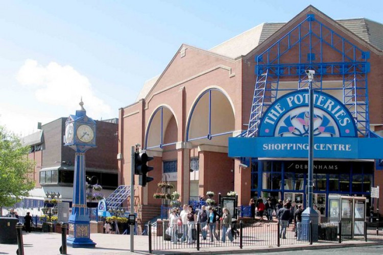 Were you in the Potteries Centre at the time of the incident?