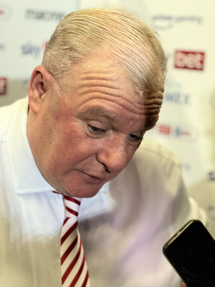 PICTURE: Stevenage boss Steve Evans admitting on Friday evening that Saxon Earley is to be sold by parent club Norwich. CREDIT: @laythy29 PICTURE: Stevenage boss Steve Evans admitting on Friday evening that Saxon Earley is to be sold by parent club Norwich. CREDIT: @laythy29