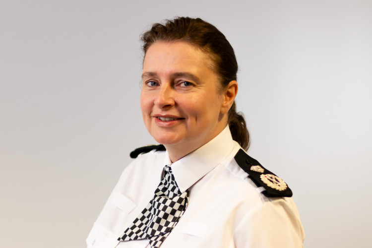 The medal recognises Emma’s 29 years of distinguished service (Staffordshire Police).