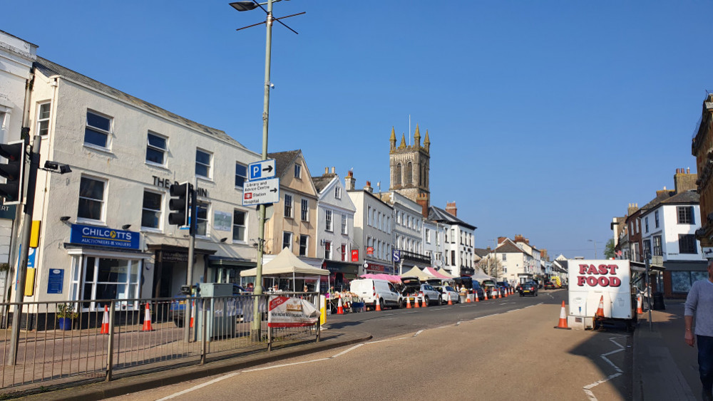 Honiton high street (Nub News, Kate Baxter)