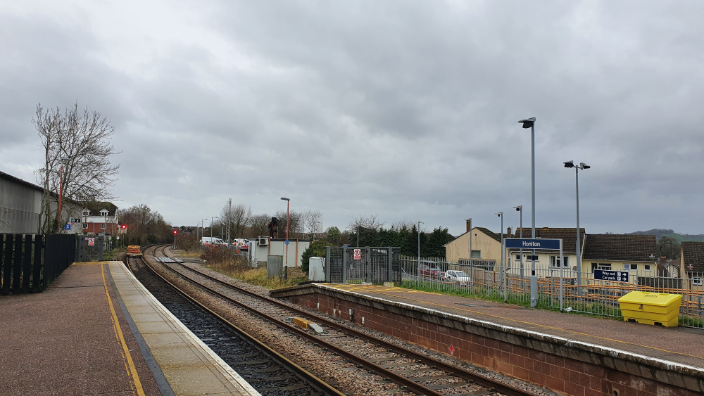 There will be no South Western trains from Honiton. 