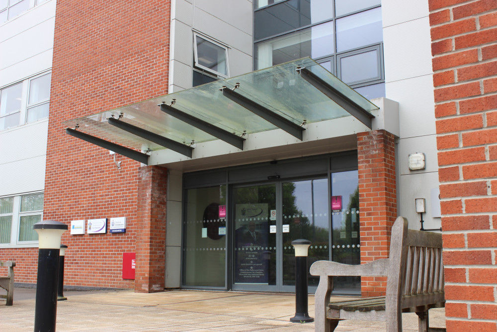 Cheshire Police HQ in Winsford, which also houses the base of the Police Commissioner and Cheshire Fire and Rescue Service. (Image - Alexander Greensmith / Macclesfield Nub News)