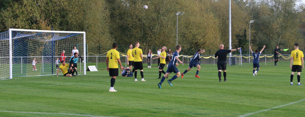 Jack Baker celebrating another goal