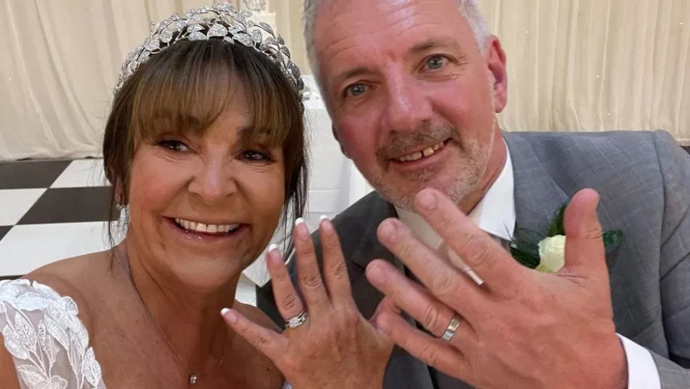 Diane Hughes, 57, and her 65-year-old husband Ron - Picture: Facebook