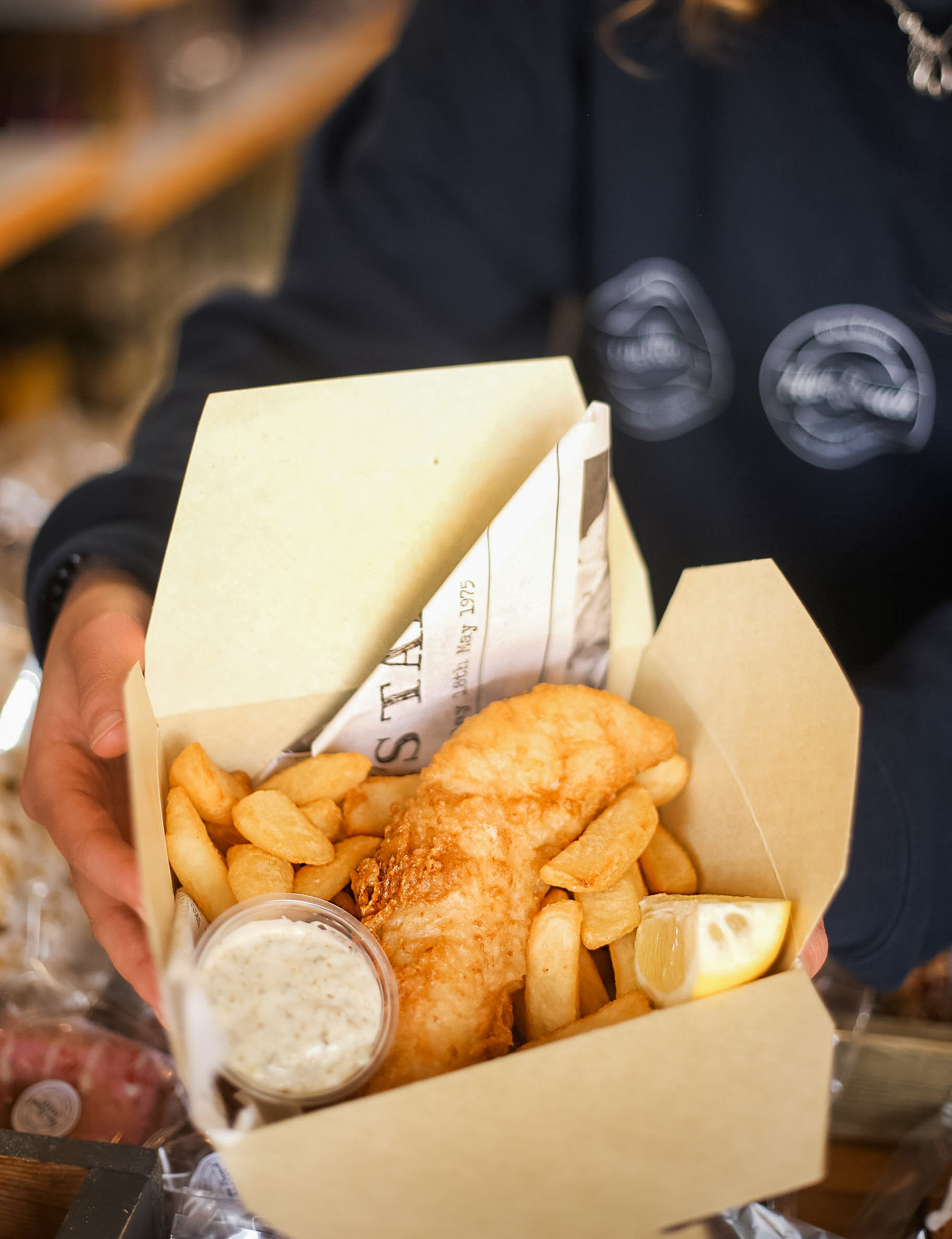 The Hive Beach Café and its sister restaurants use Earthshot Prize winner Notpla's plastic-free takeaway packaging
