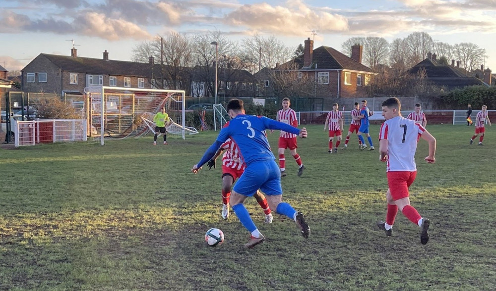 Action from Ashby Ivanhoe's win over Ingles on Monday