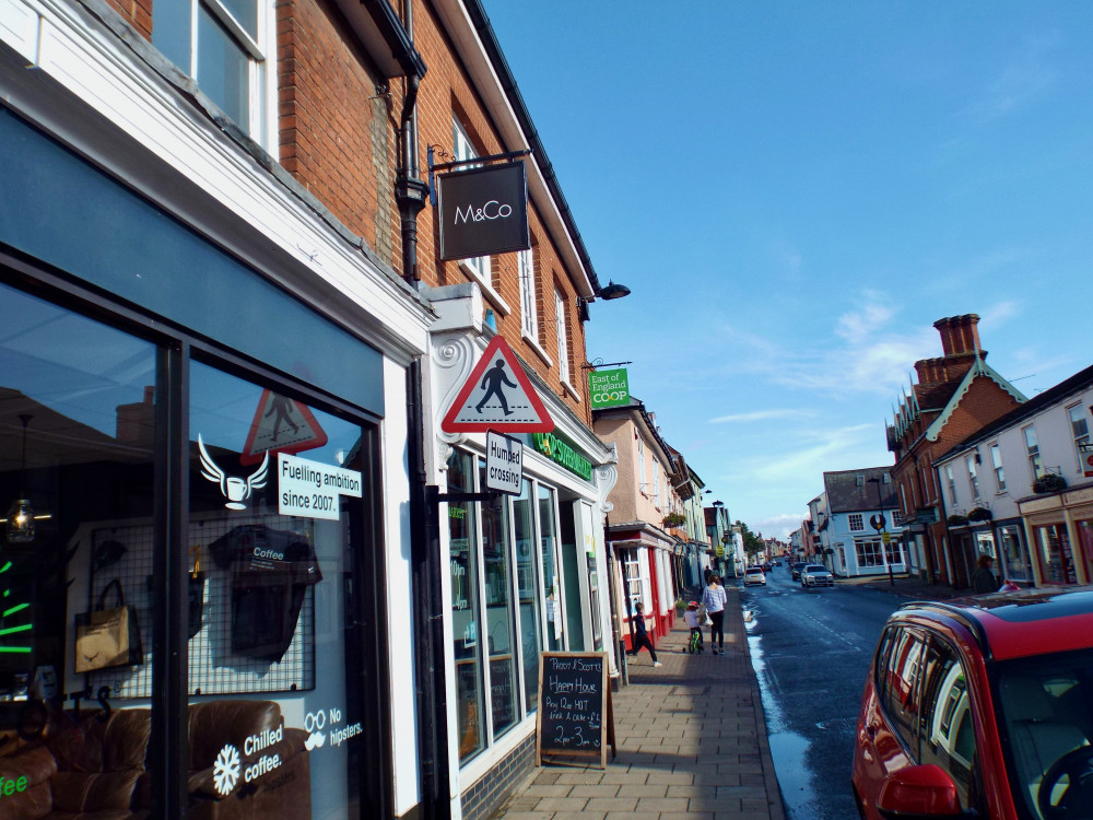 Gloomy: Some Hadleigh High Street businesses already gone (©NubNews)