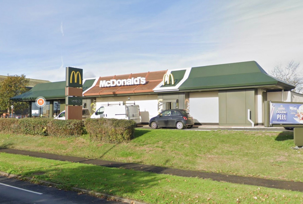 McDonald's, Exmouth (Google Maps)