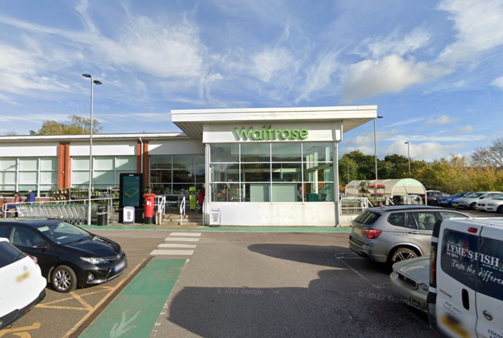 Waitrose, Stowford Rise, Sidmouth (Google Maps)