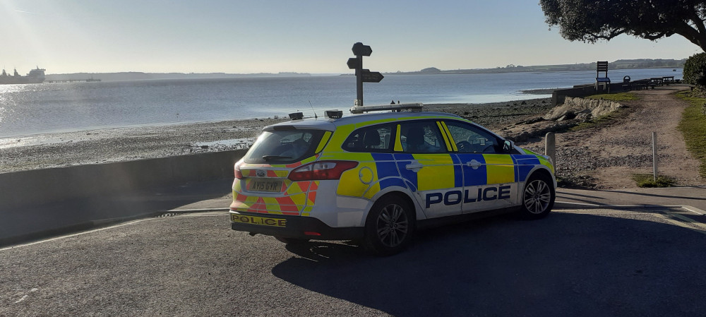 Police on Shotley peninsula