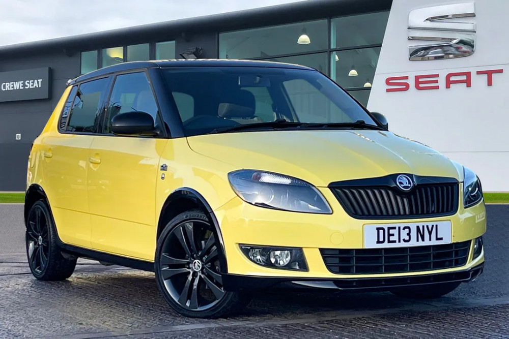 The Car of the Week is this Skoda Fabia, now available at Crewe SEAT (Swansway Motor Group).