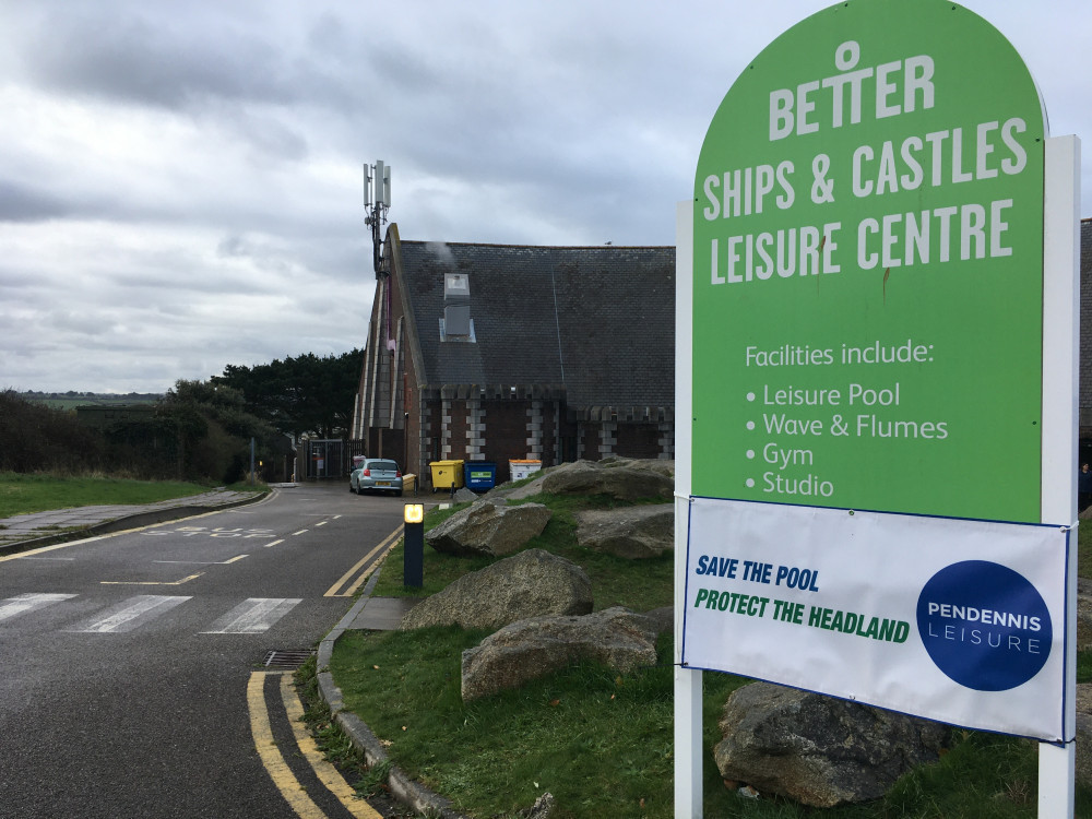 Ships and Castles Leisure Centre in Falmouth (Image: Richard Whitehouse/LDRS)