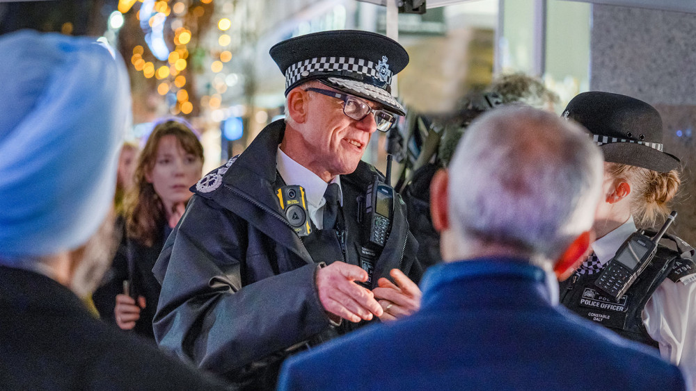 London homicides fall by 17% in 2022 from previous year. Photo: Met Police.