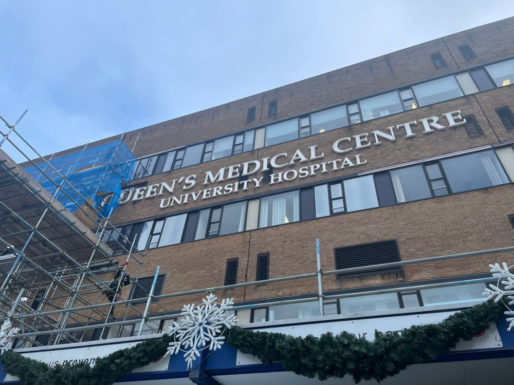 Nottingham’s hospitals have stood down a critical incident declared last month because of an increase in patient numbers. Photo courtesy of LDRS.