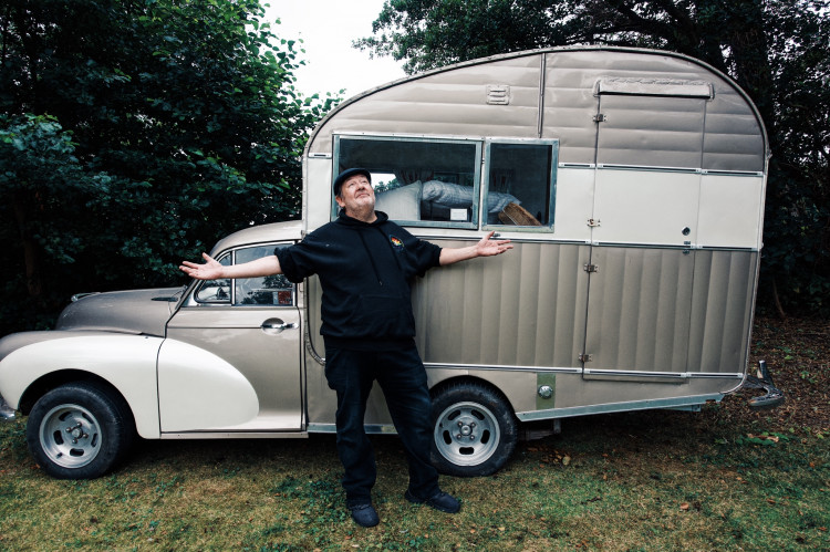 Johnny Vegas is opening a glamping site near Ashby de la Zouch